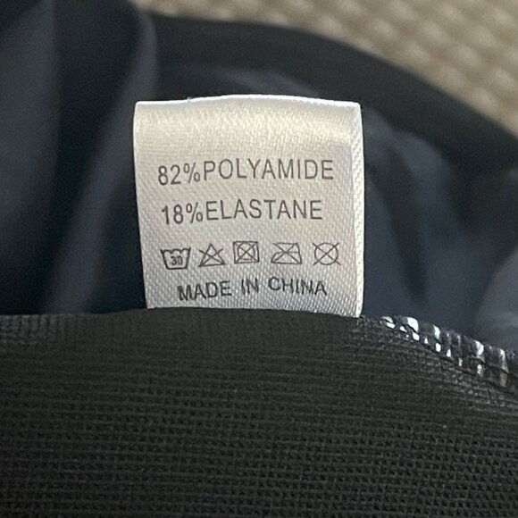 Summersunshine Maternity Swimsuit Women M Black 1 Piece Twist Front Ruched UPF50 - Picture 5 of 8